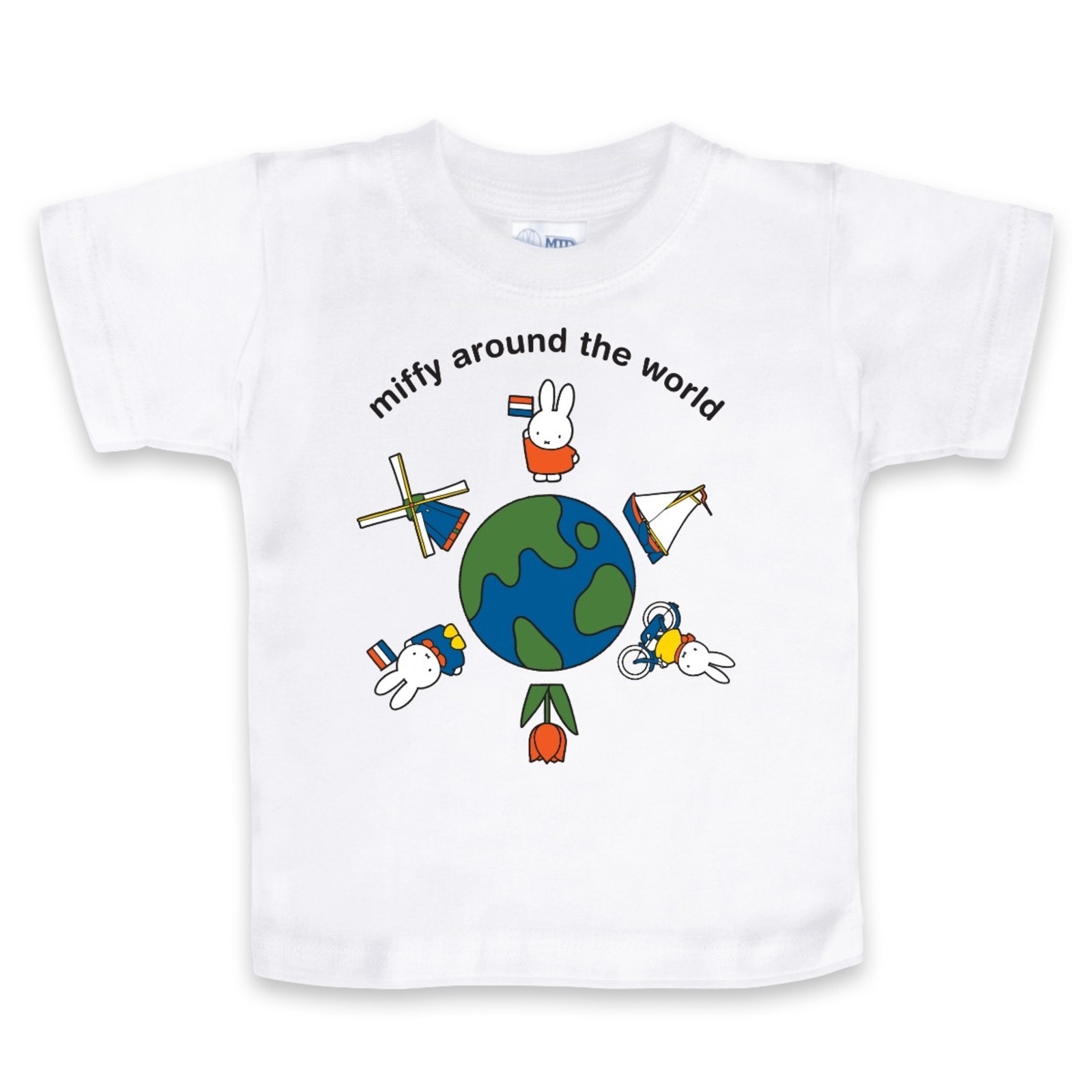 Miffy t-shirt - globe white - size 128 (7-8 years)