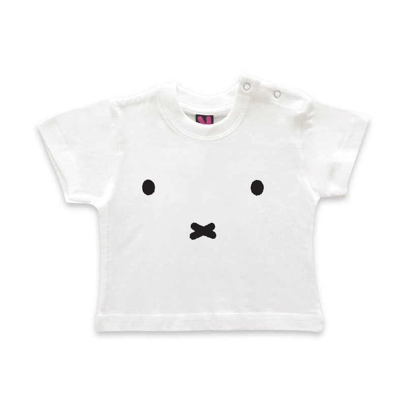 Miffy t-shirt - snout white - size 74 (6-9 months)