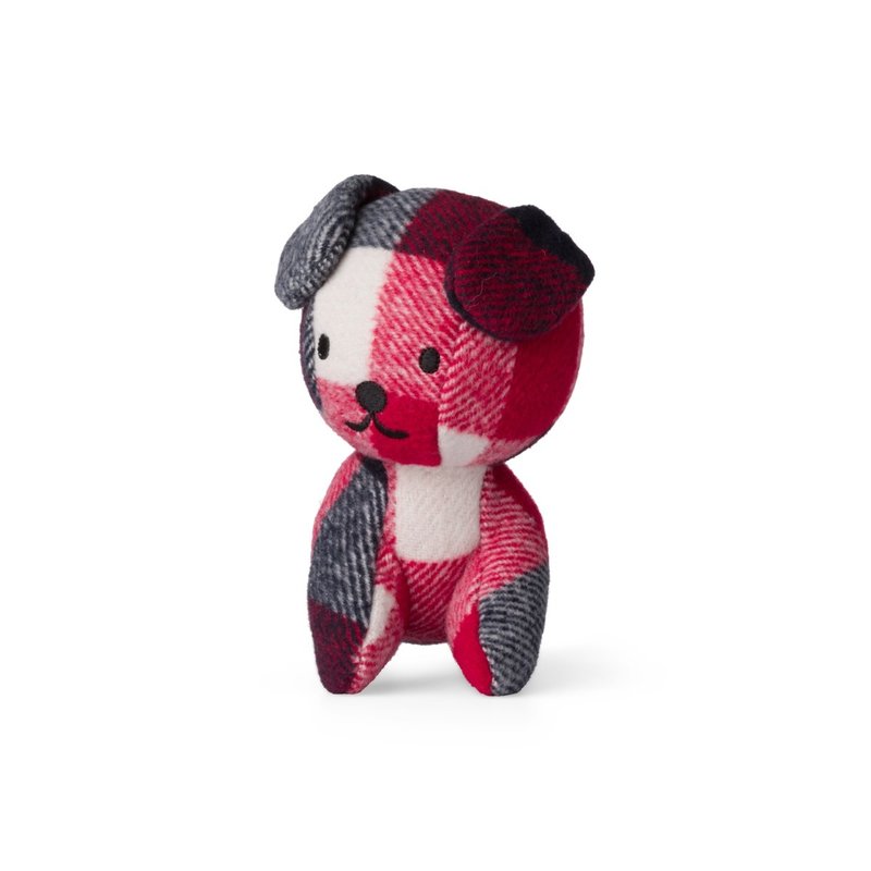 Snuffy Check Red / Blue 21 cm 8"