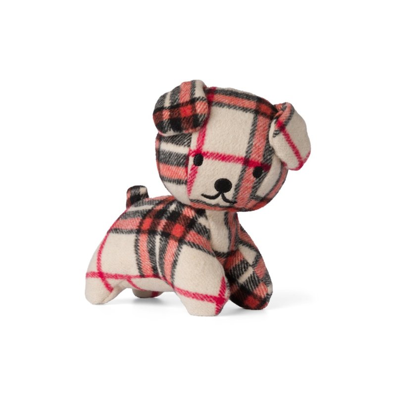 Snuffy Check Beige 21 cm 8"