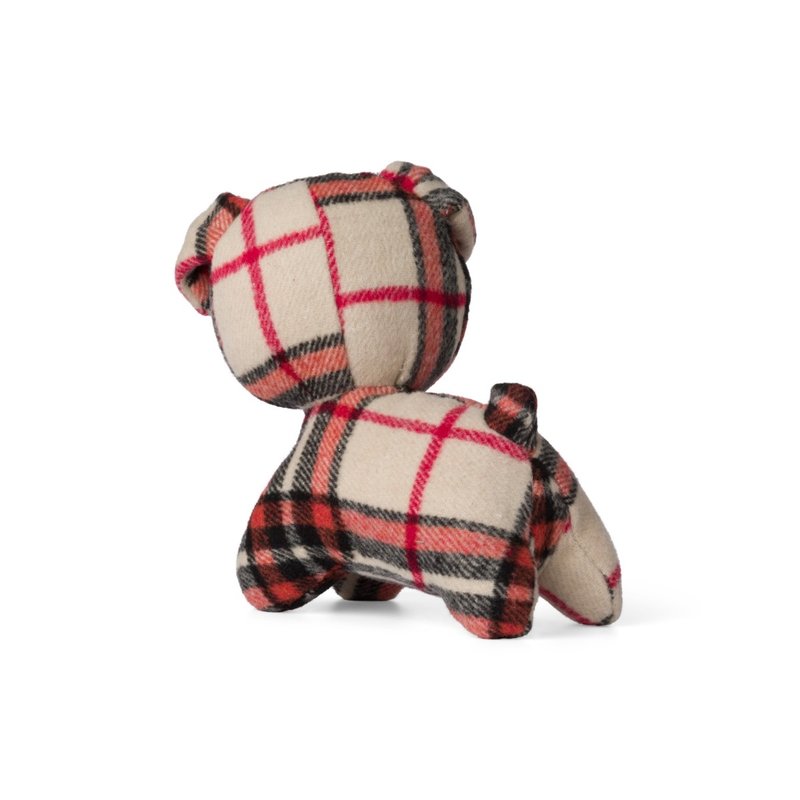 Snuffy Check Beige 21 cm 8"