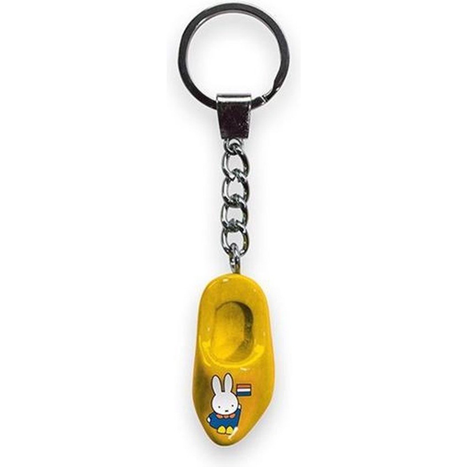 Keyring miffy farmer yellow 1 clog 4 cm