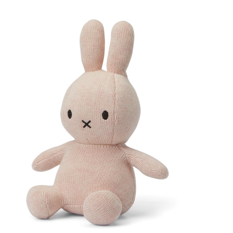 Miffy Sitting Organic Cotton Soft Pink - 23 cm - 9''