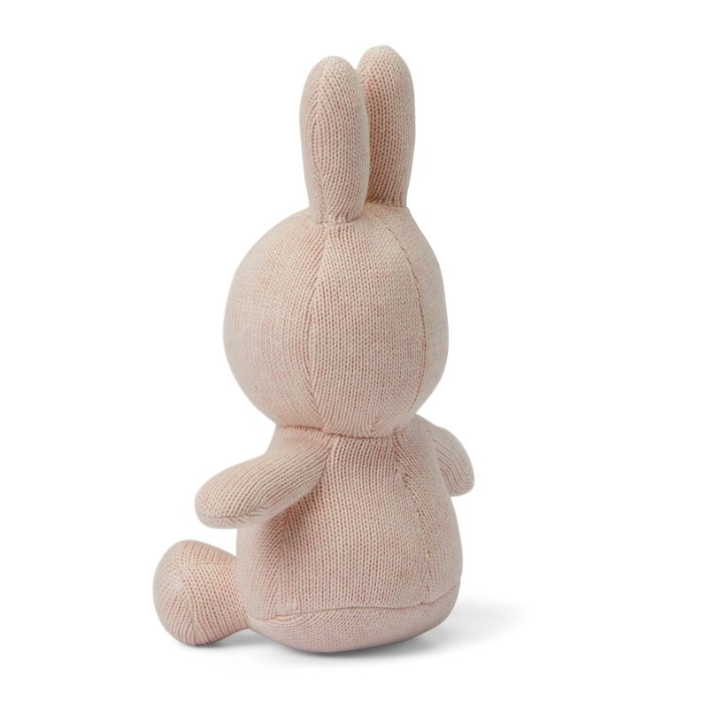 Miffy Sitting Organic Cotton Soft Pink - 23 cm - 9''