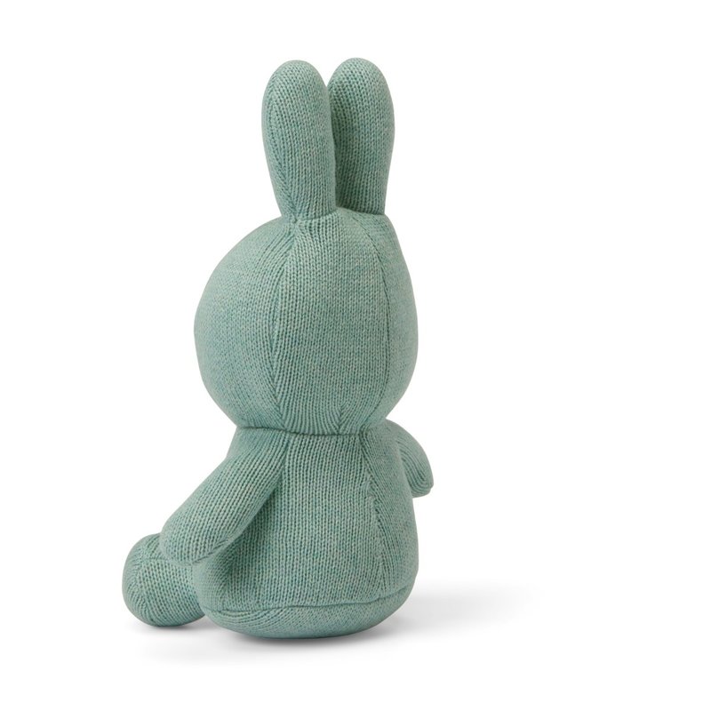 Miffy Sitting Organic Cotton Sea Blue - 23 cm - 9''