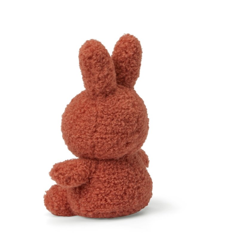 Miffy Sitting Teddy Terracotta - 23 cm - 9'' - 100% recycled
