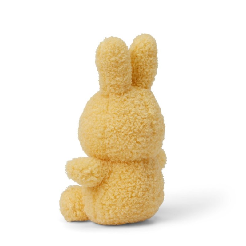 Miffy Sitting Teddy Yellow - 23 cm - 9'' - 100% recycled