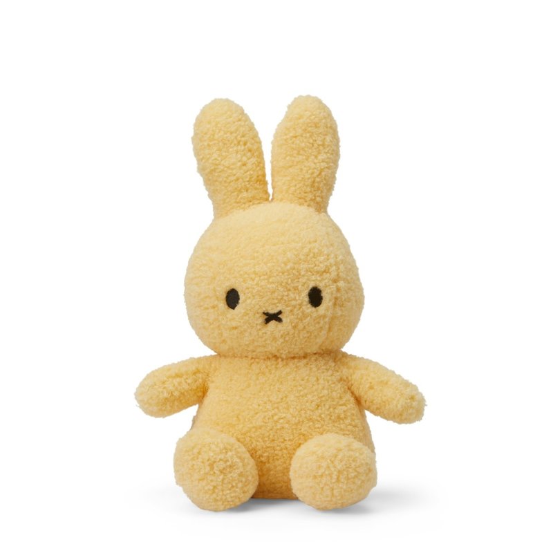 Miffy Sitting Teddy Yellow - 33 cm - 13'' - 100% recycled