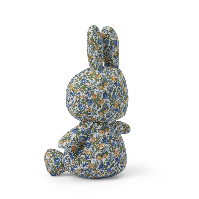 Miffy Sitting Ditsy Flower Green - 23 cm - 9''