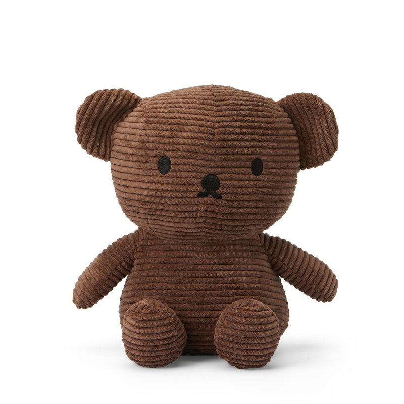 Boris Bear Corduroy Brown - 24 cm - 10''