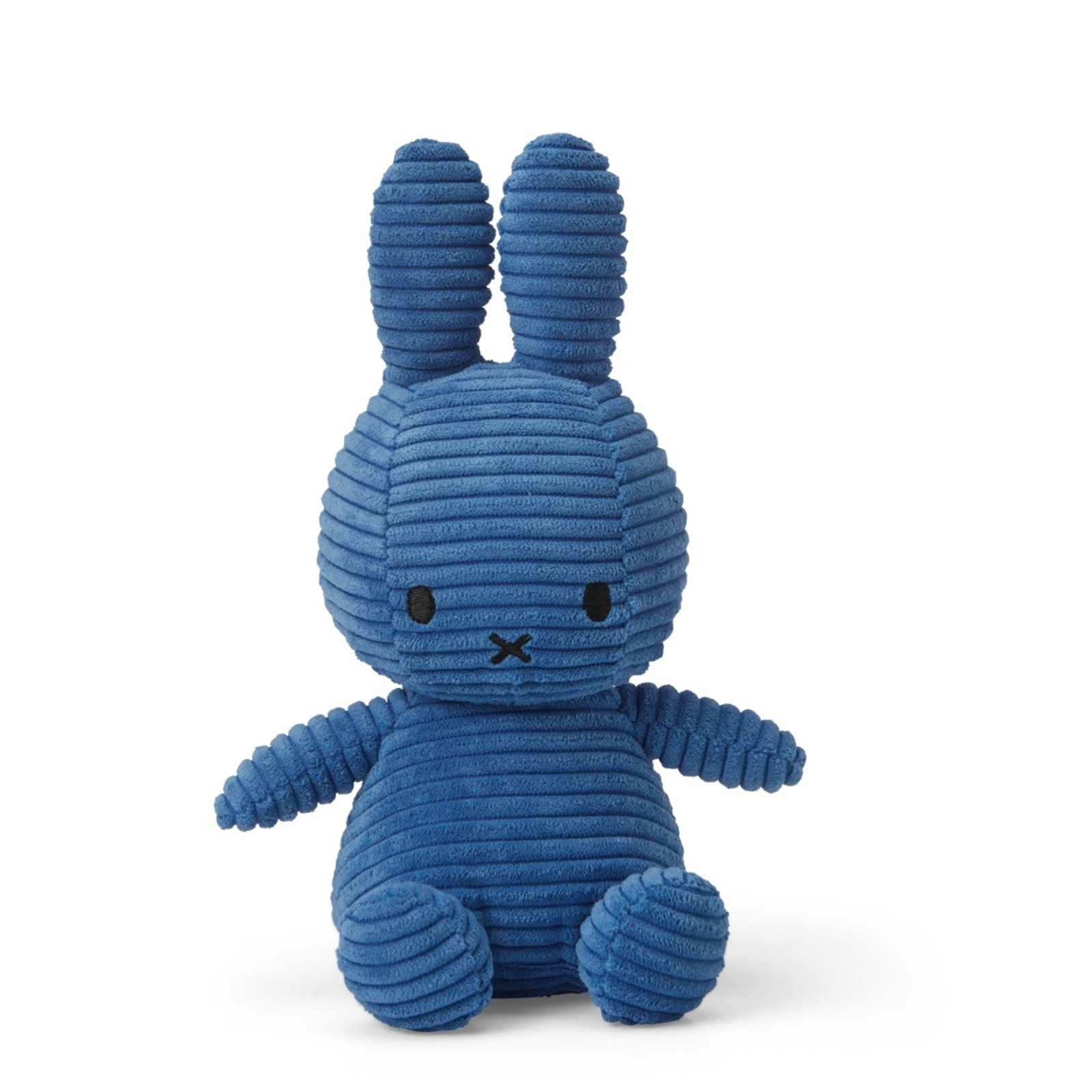 Miffy Sitting Corduroy Kobalt Blue - 23 cm - 9''