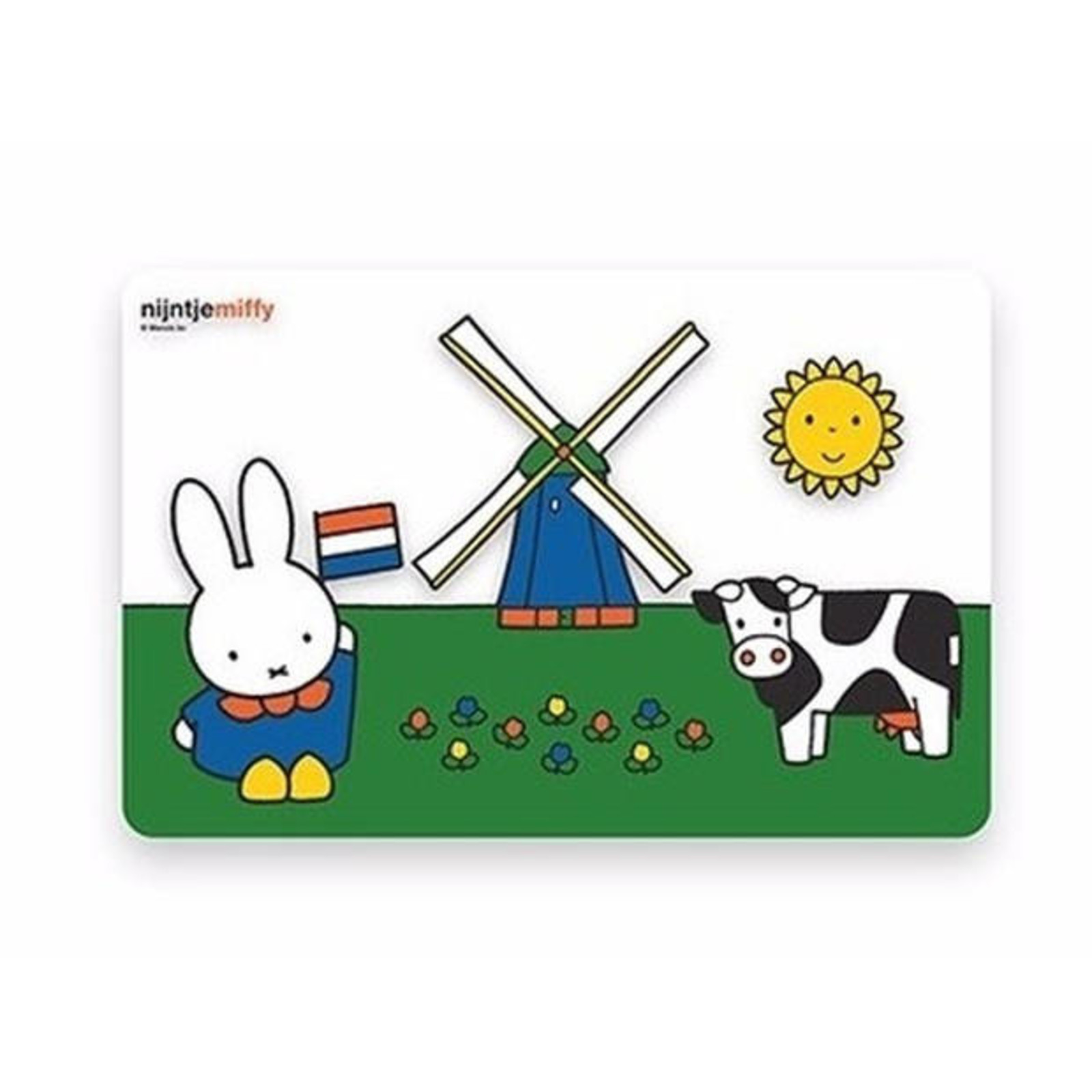 Placemat nijntje weiland