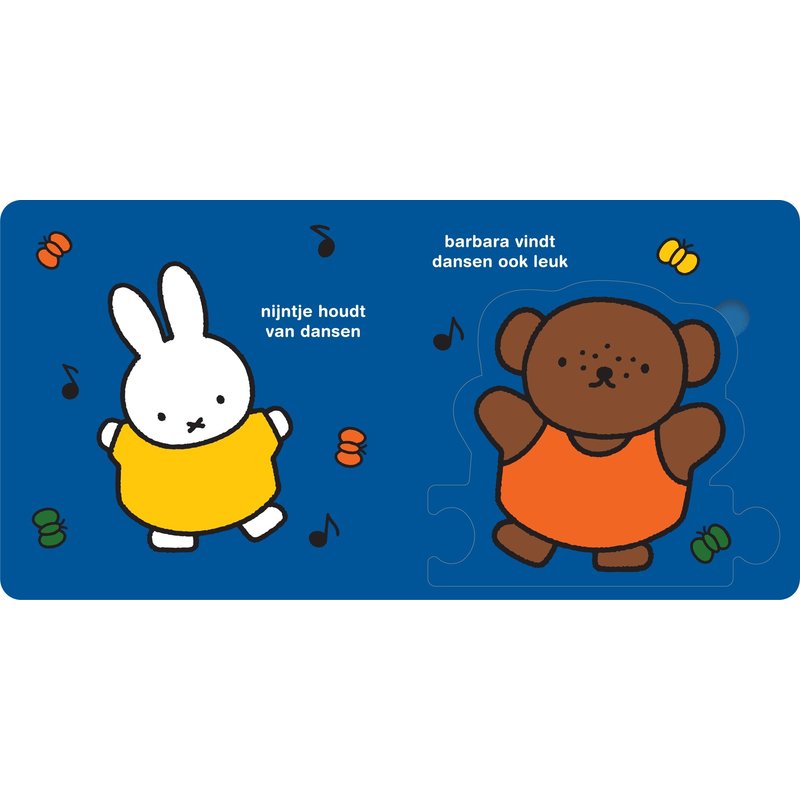 puzzle book, dance with miffy