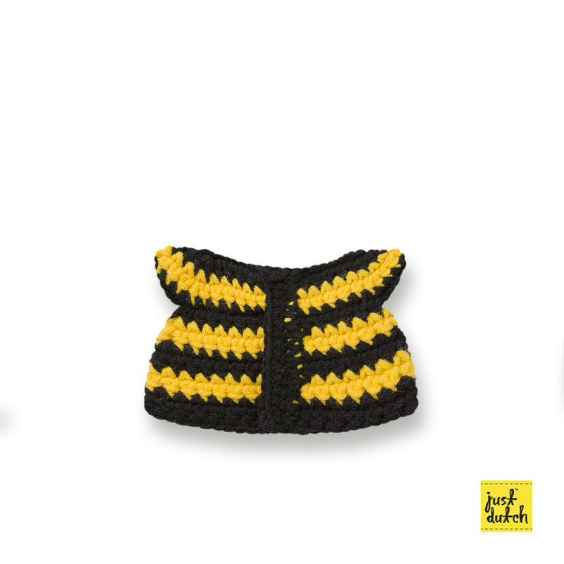 gestreepte bijenjurk handmade