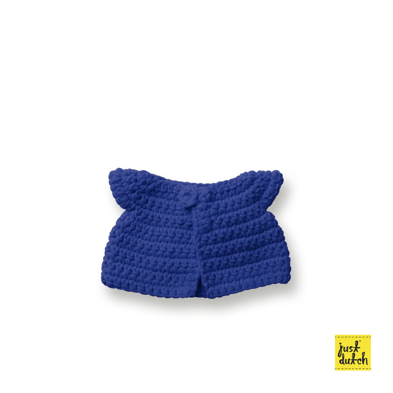 blauwe tulpenjurk handmade