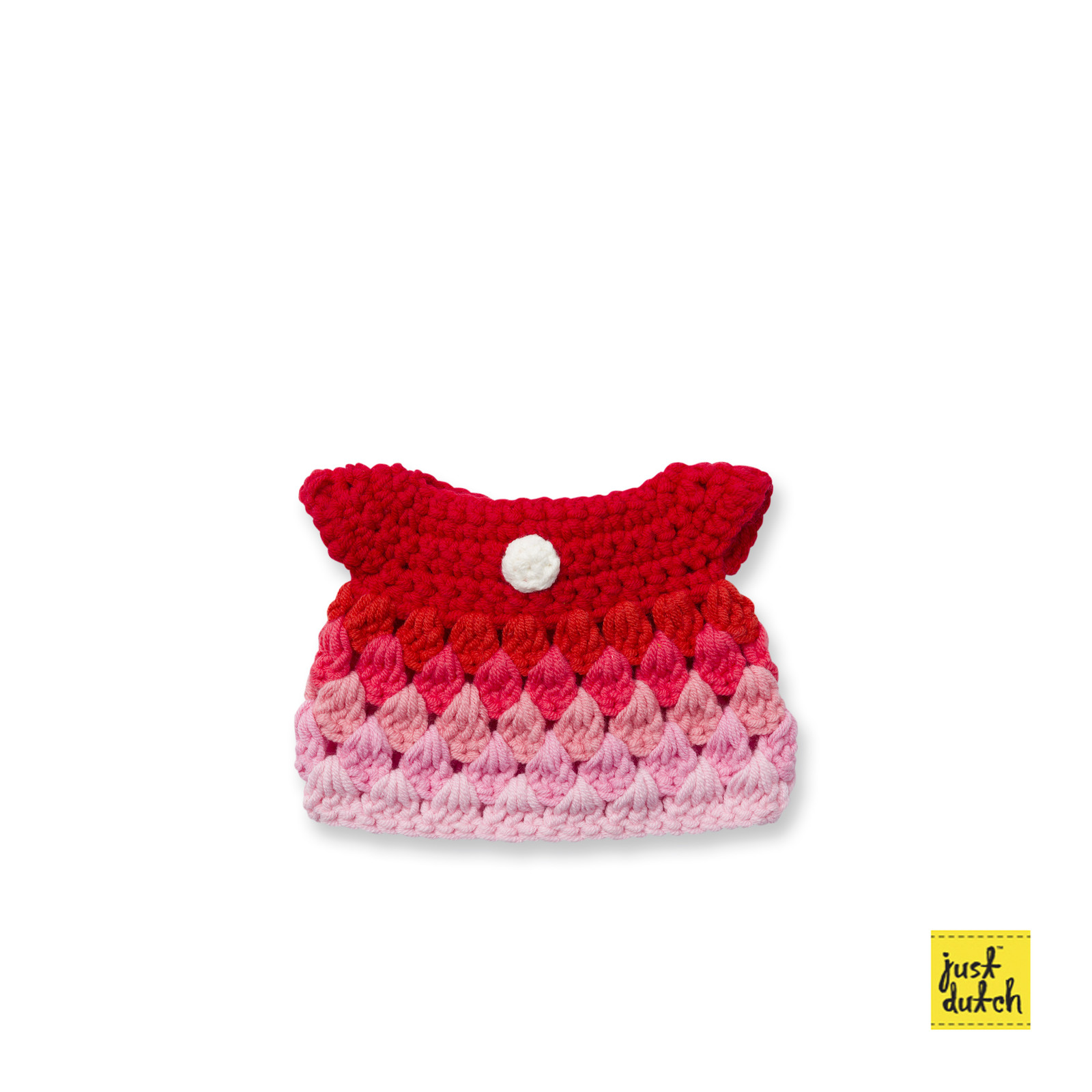 JUDPROMO rode regenboogjurk handmade