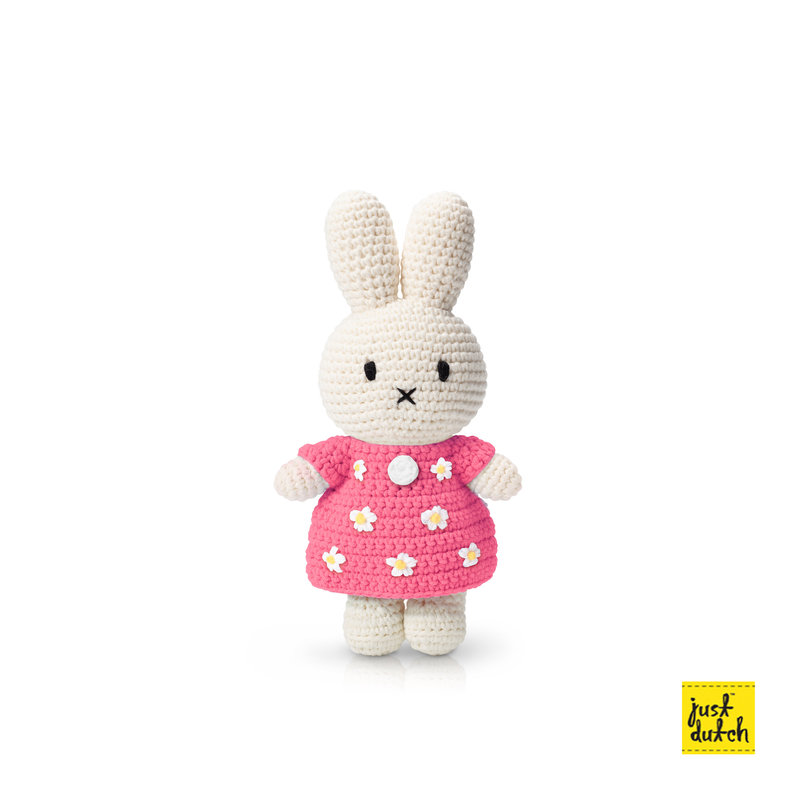 miffy handmade and her pink flower dress