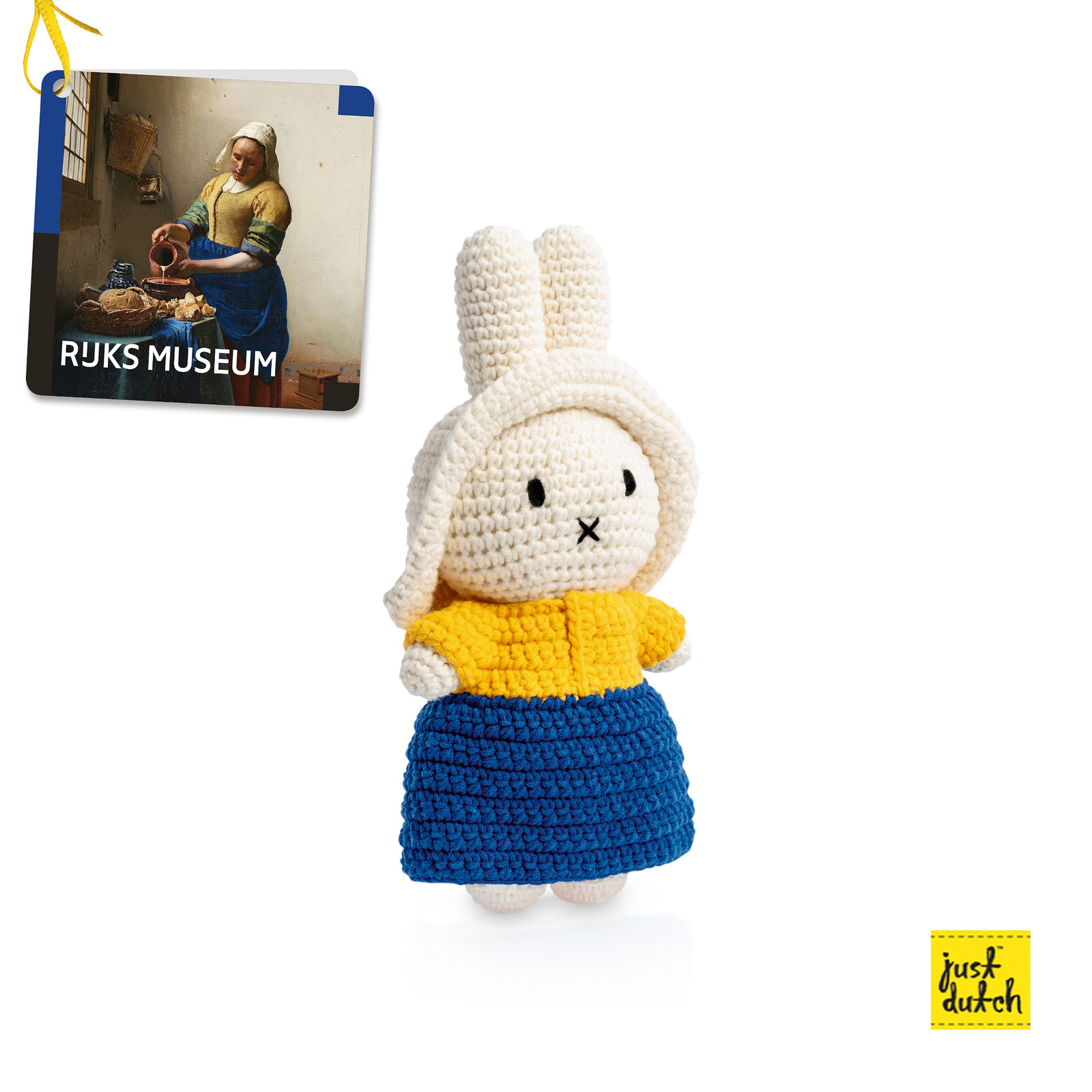 Miffy handmade and her Rijksmuseum milkmaid outfit