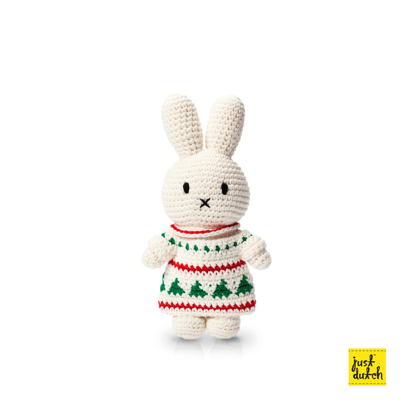 Miffy handmade and her christmas dress
