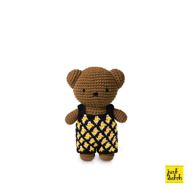 Boris handmade and his black afro overall