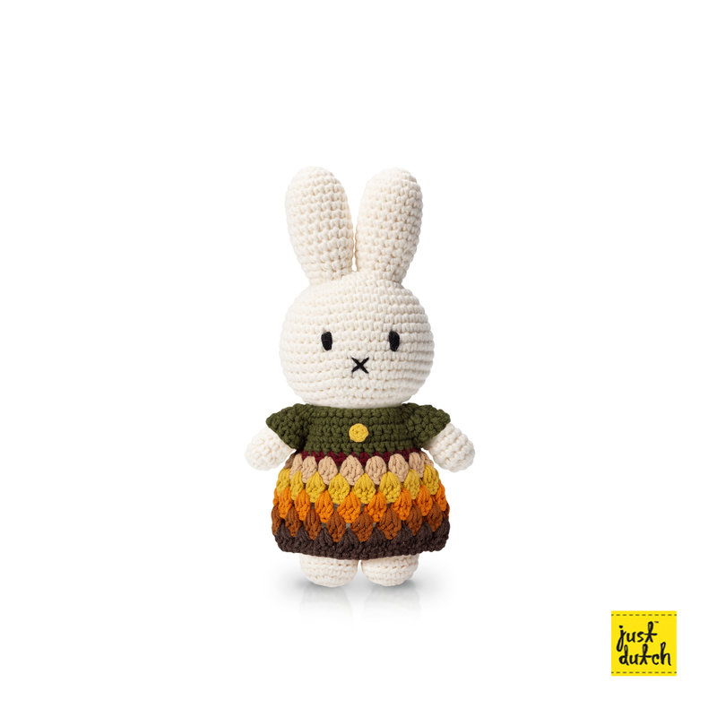 Miffy handmade and her jungle rainbow dress