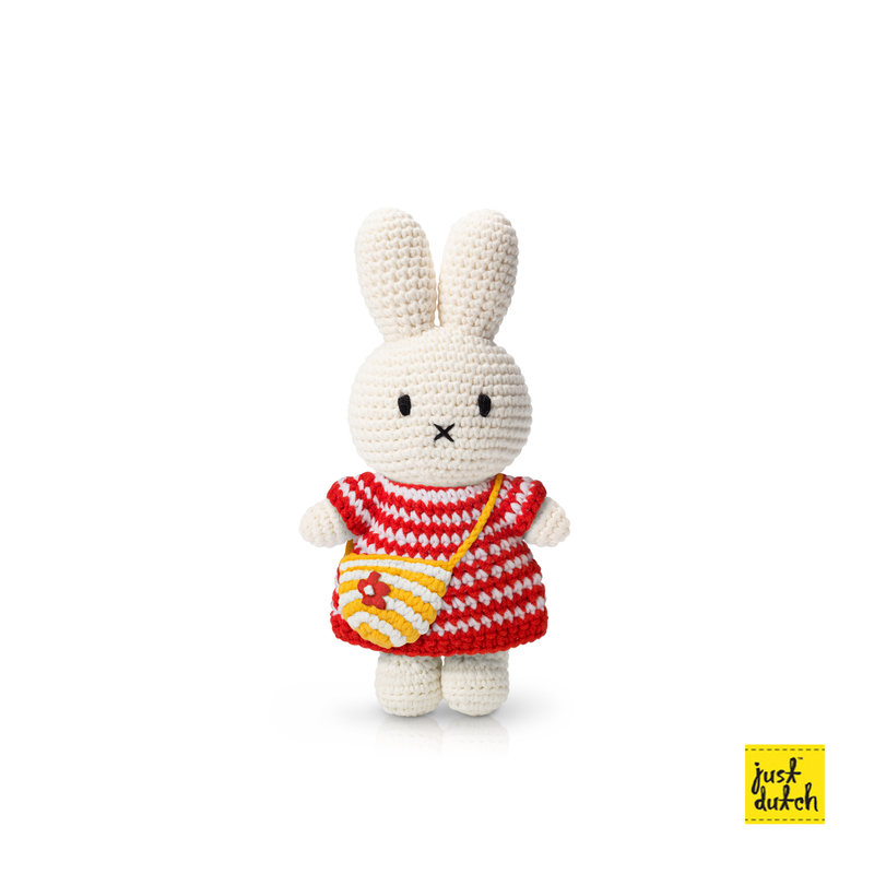 miffy handmade and her red stripes dress + bag