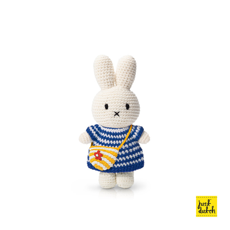 miffy handmade and her blue stripes dress + bag