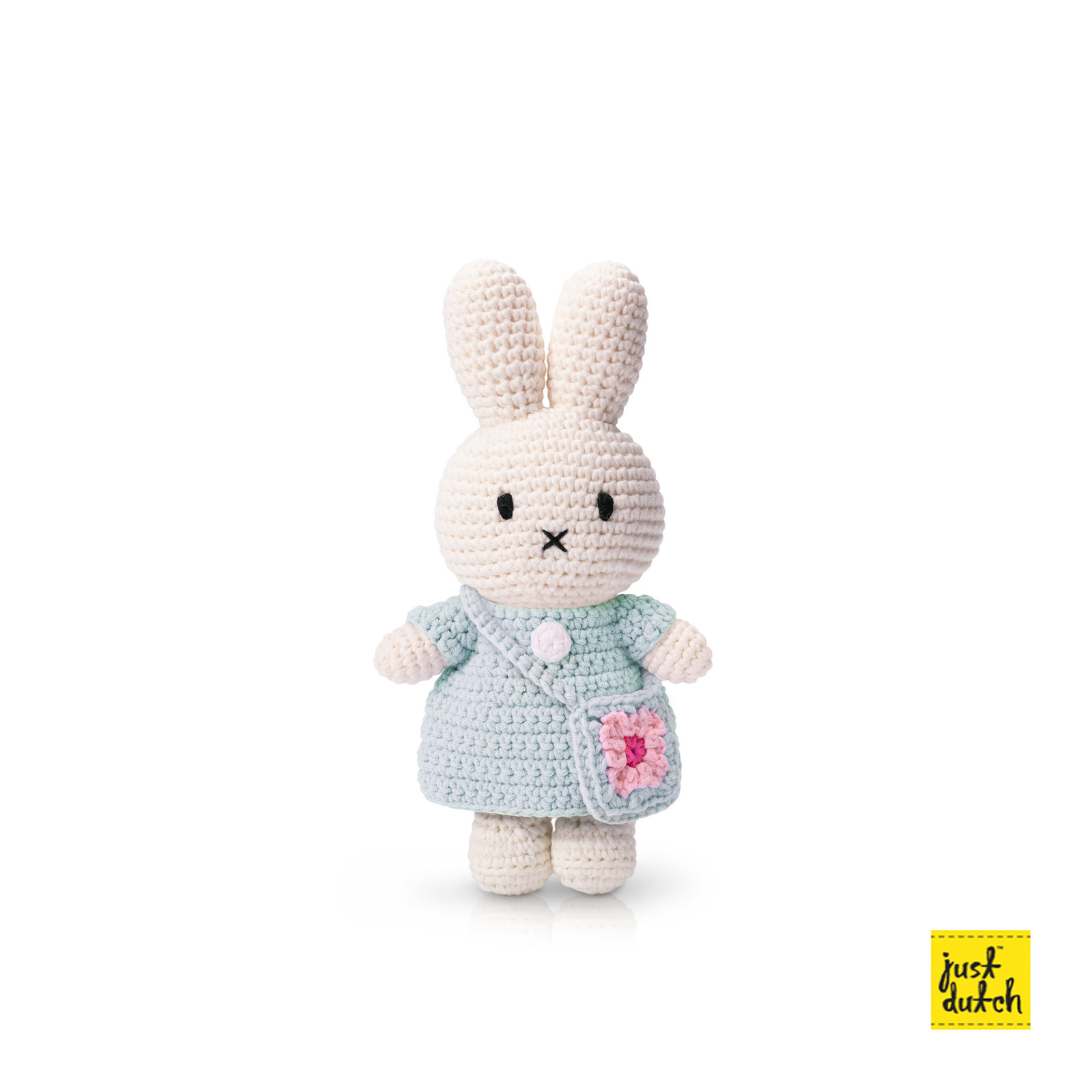 miffy handmade and her mint dress + flower bag