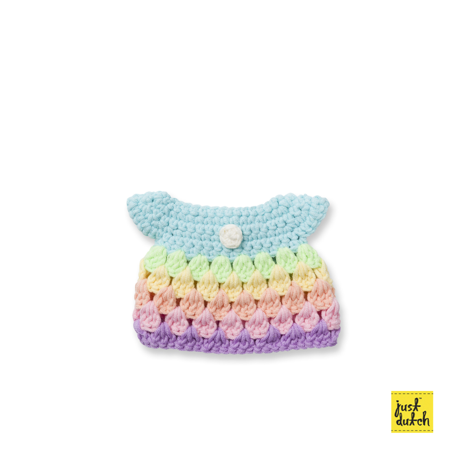 JUDPROMO pastel rainbow dress handmade