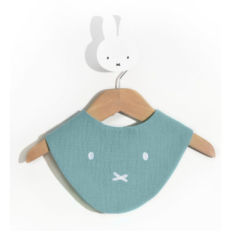 Bandana bib sea green