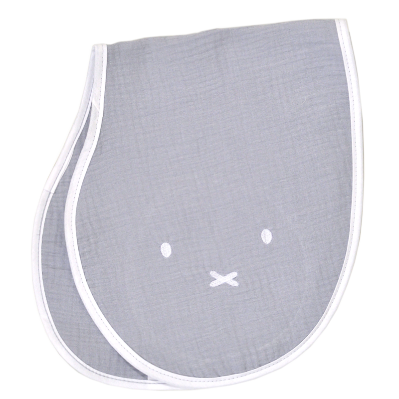 Spuugdoek lichtblauw/grijs