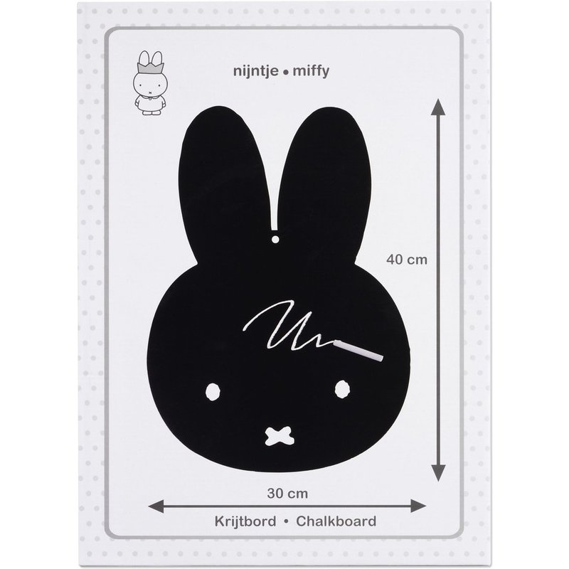 Miffy Wooden Chalkboard 40 cm - 15"