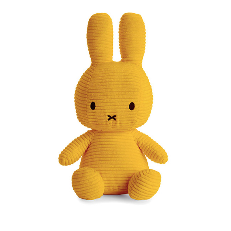 Miffy Sitting Corduroy Yellow 33cm