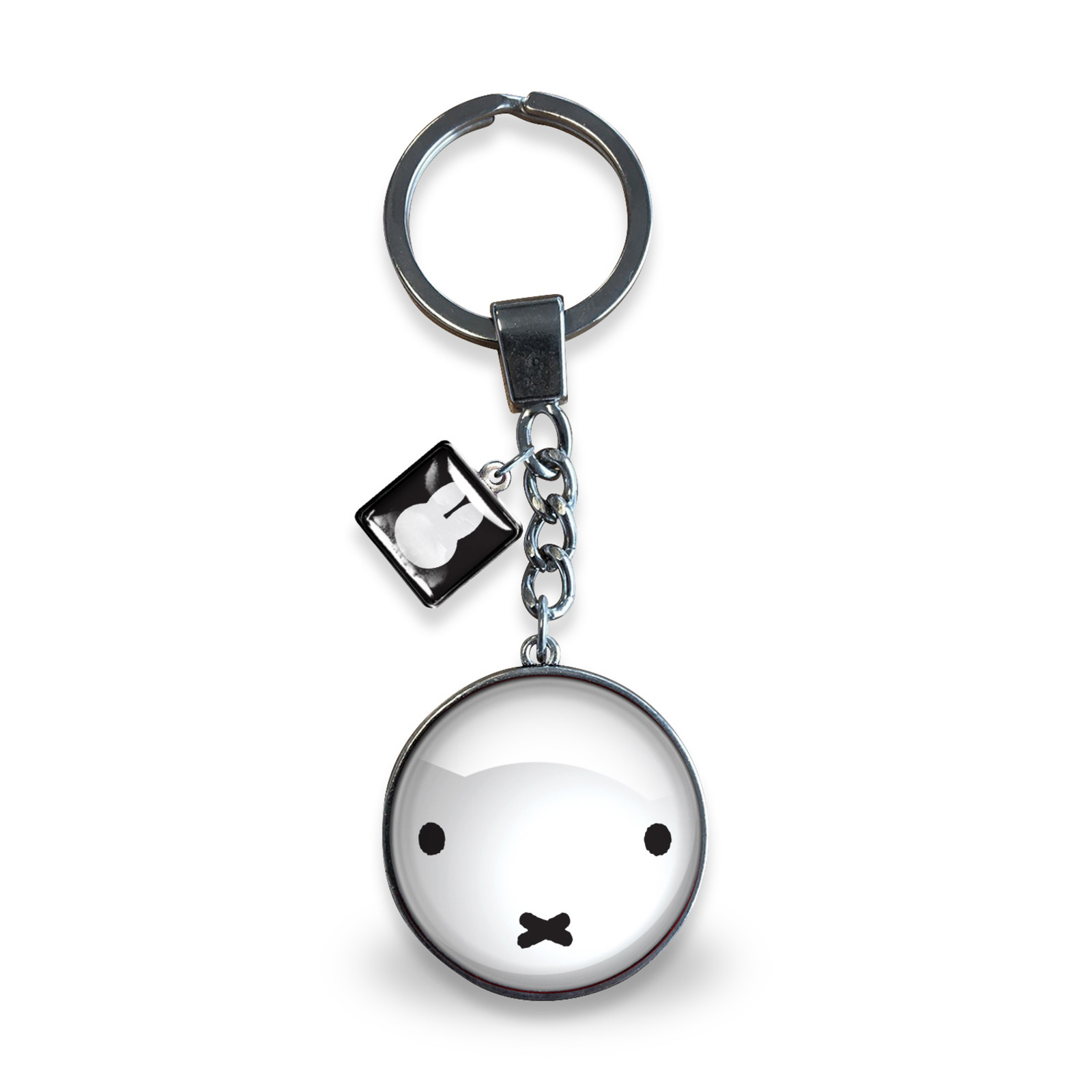 Keyring glass miffy snout