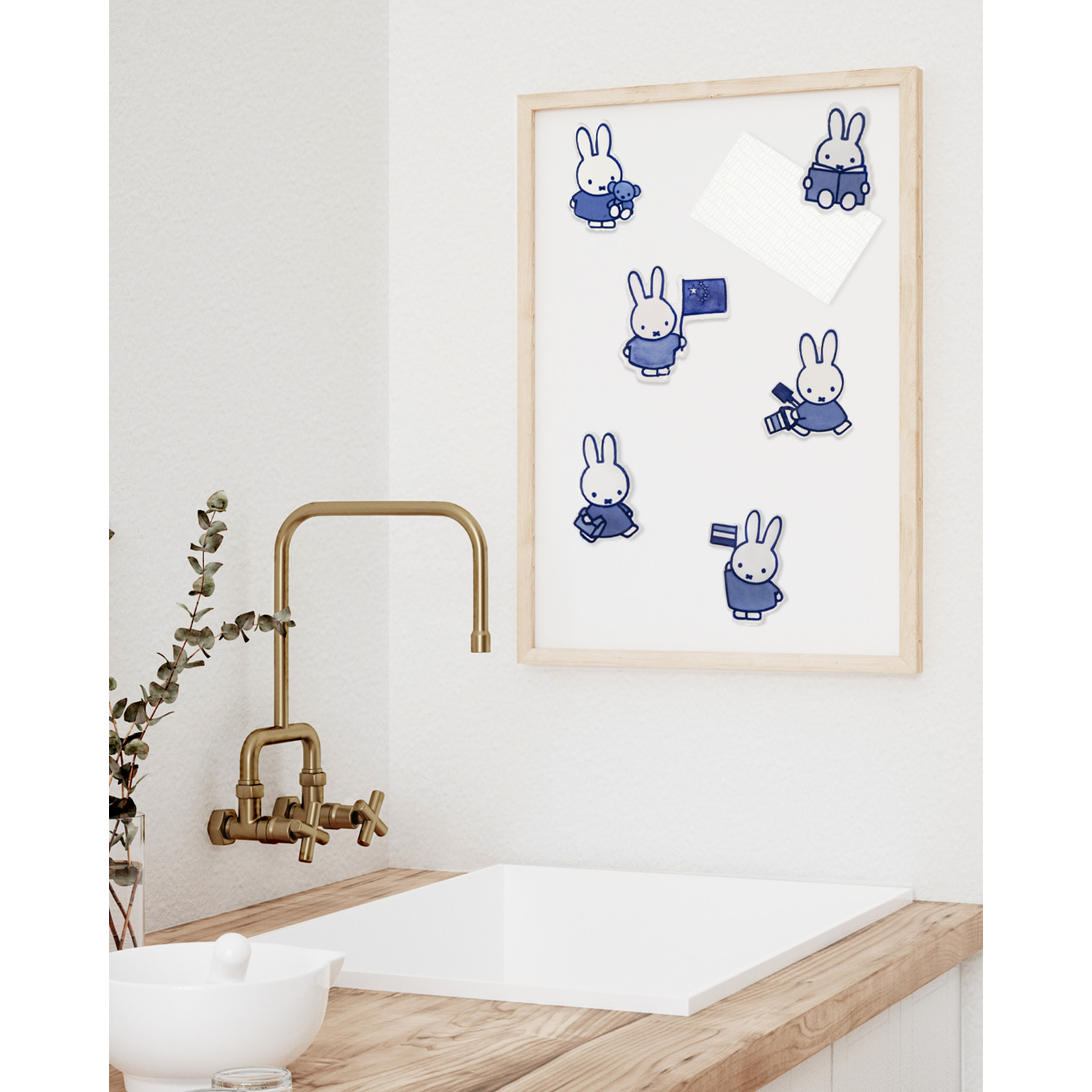 Magnet miffy to the beach