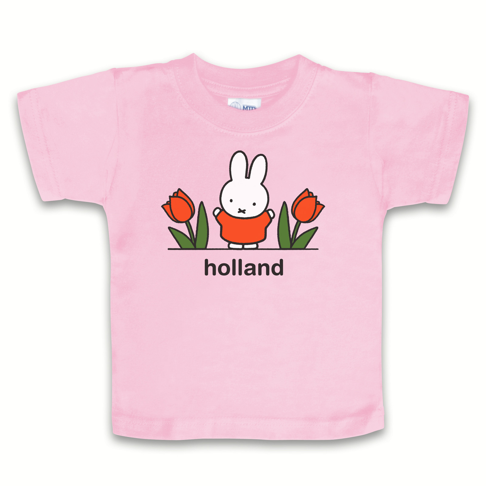t-shirt nijntje Holland tulp roze maat 86