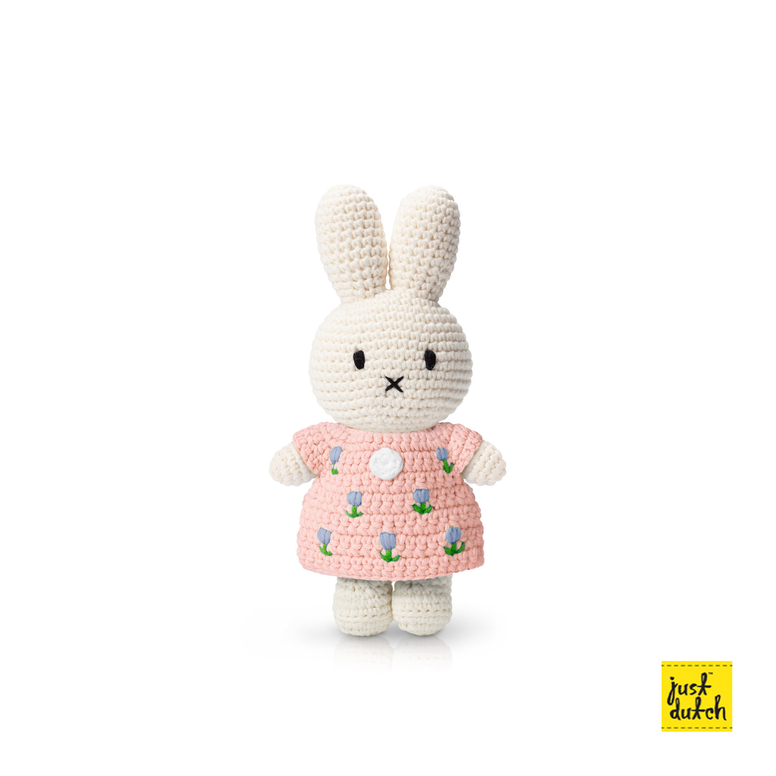 Miffy handmade and her pastel pink tulip dress