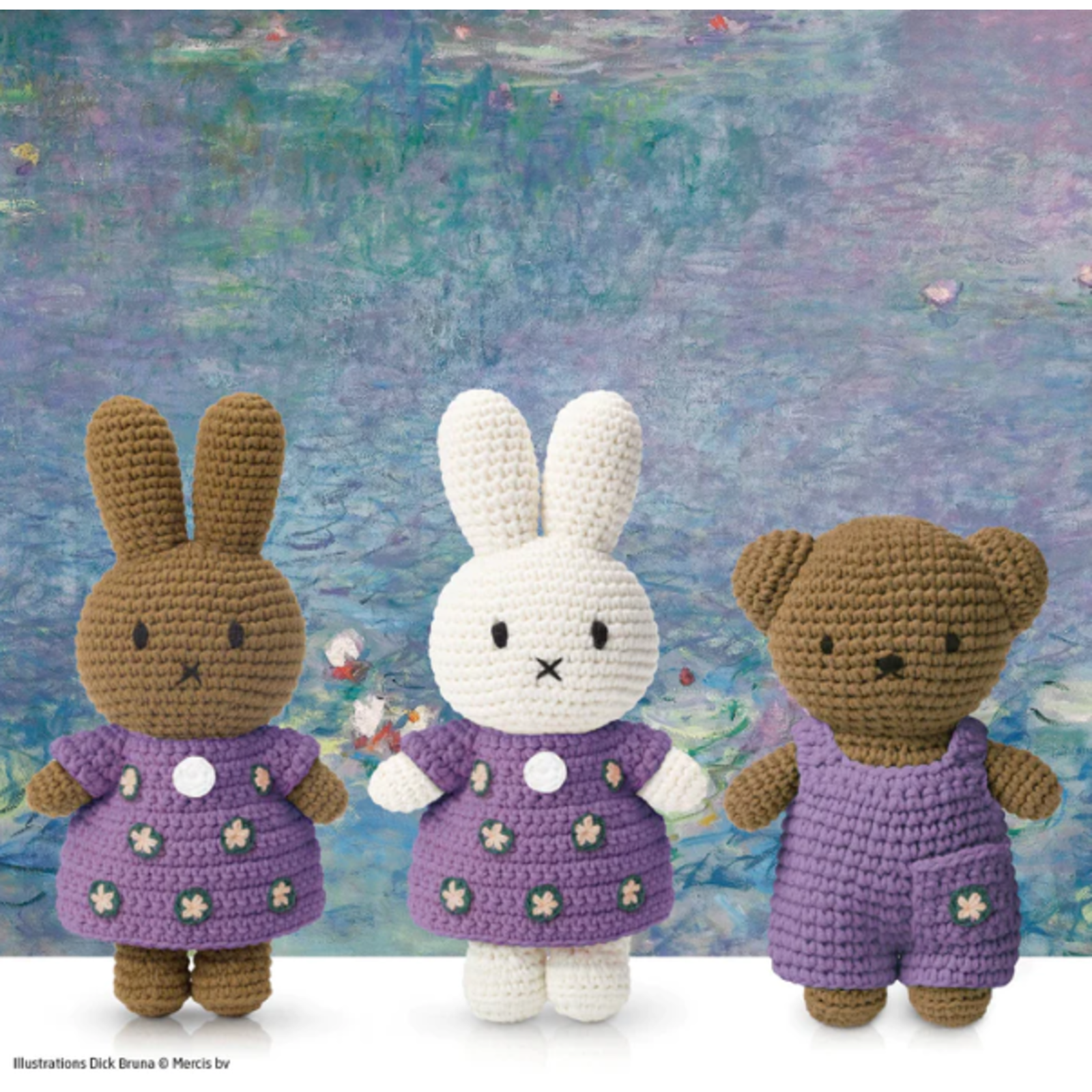 JUDPROMO nijntje handmade en haar monet jurk