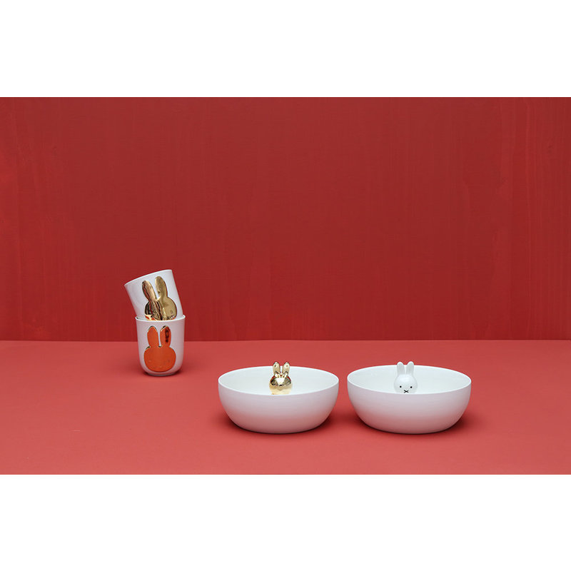 Bowl Dick Bruna, Miffy gold