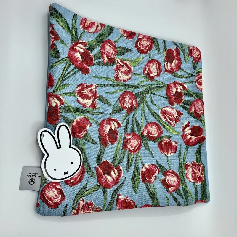 miffy pillow blue double sided