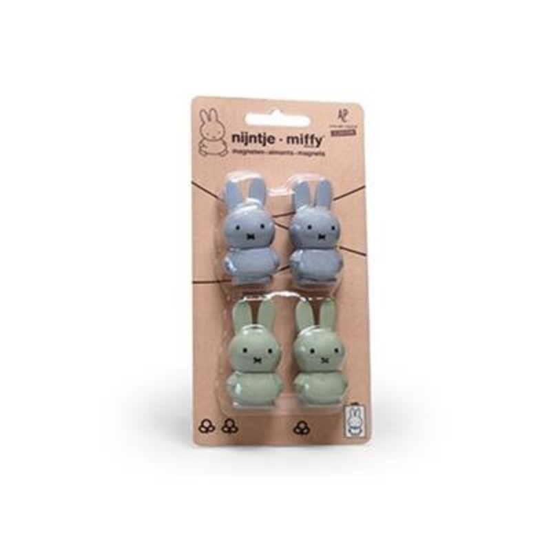 miffy magnet 2 silver blue 2 eucalyptus