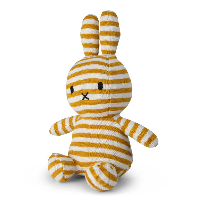 Miffy Sitting Organic Cotton Cream/Fudge - 23 cm - 9''