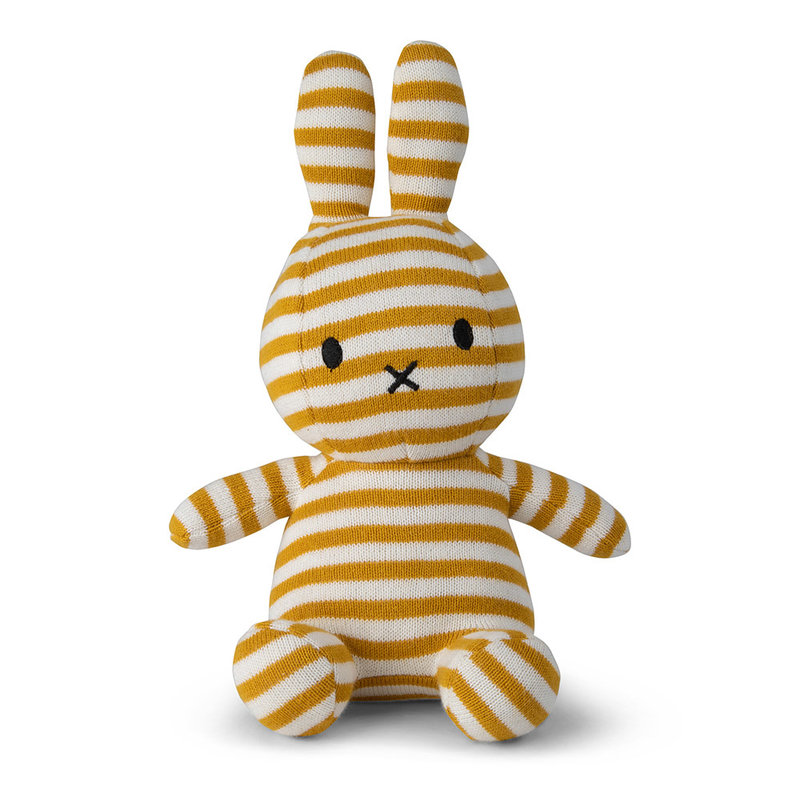 Miffy Sitting Organic Cotton Cream/Fudge - 23 cm - 9''