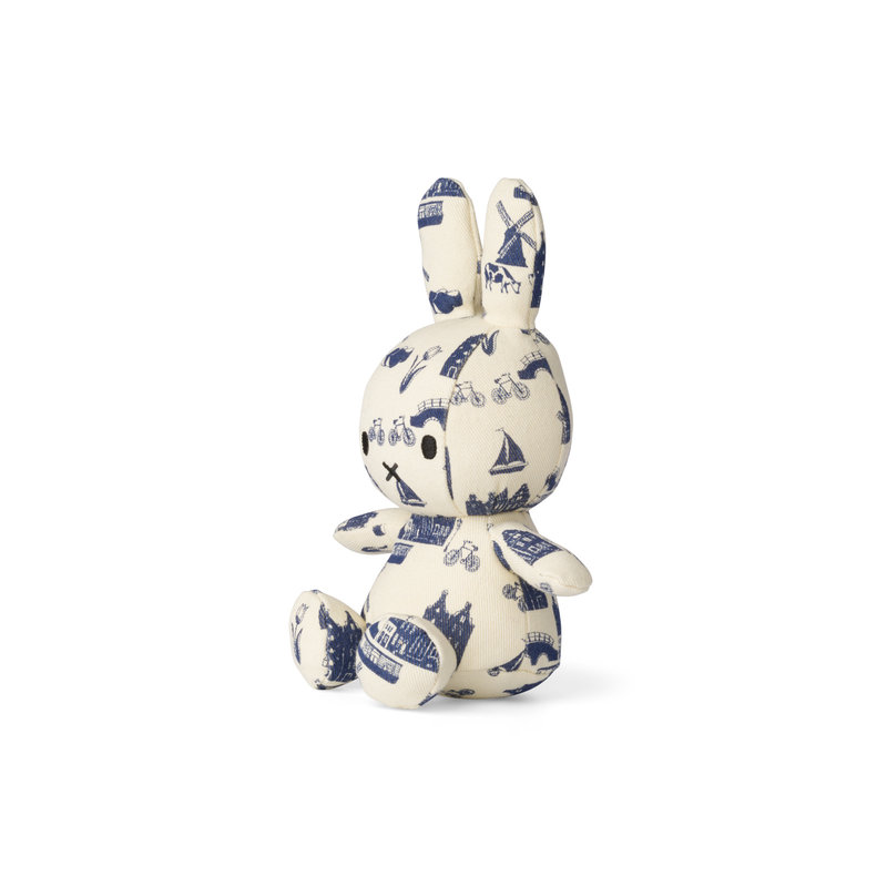 Miffy Sitting Dutch Denim 23 cm 9''