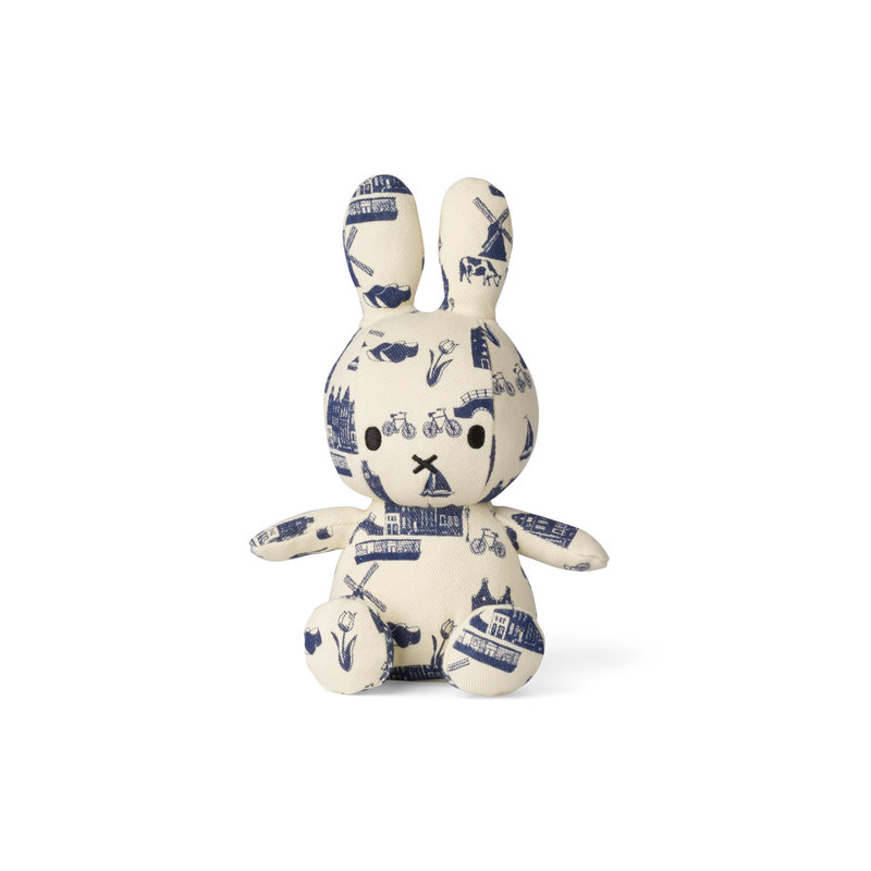 Miffy Sitting Dutch Denim 23 cm 9''