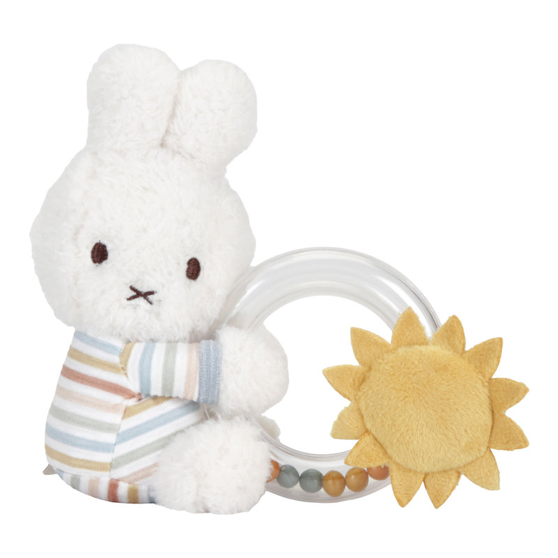 Vintage Sunny Stripes Ringrattle