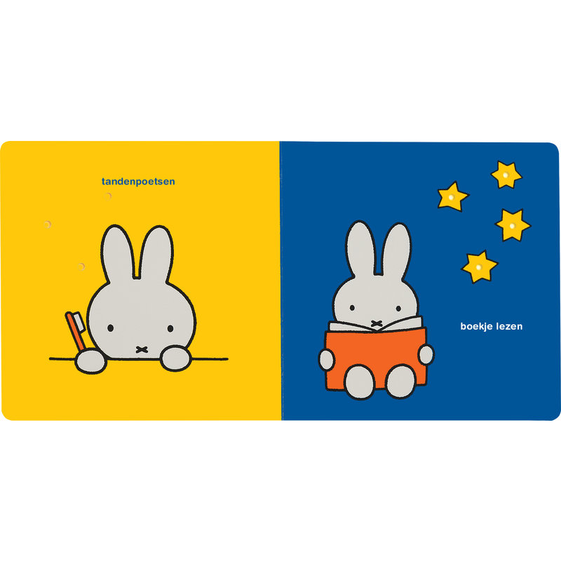 kartonboek met lichtjes welterusten nijntje (cardboard book with lights good night miffy)