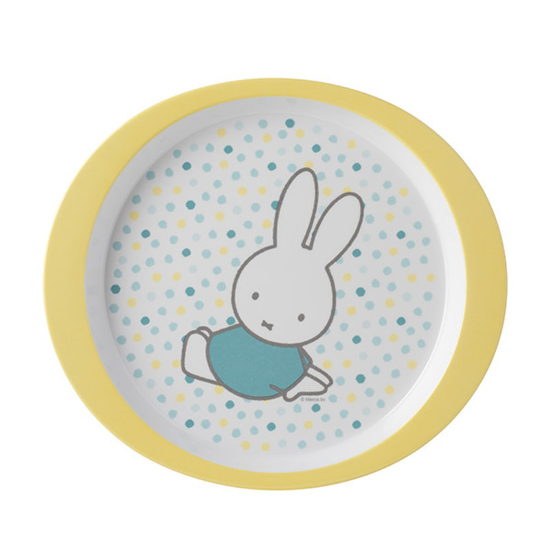 Flat plate - Miffy confetti