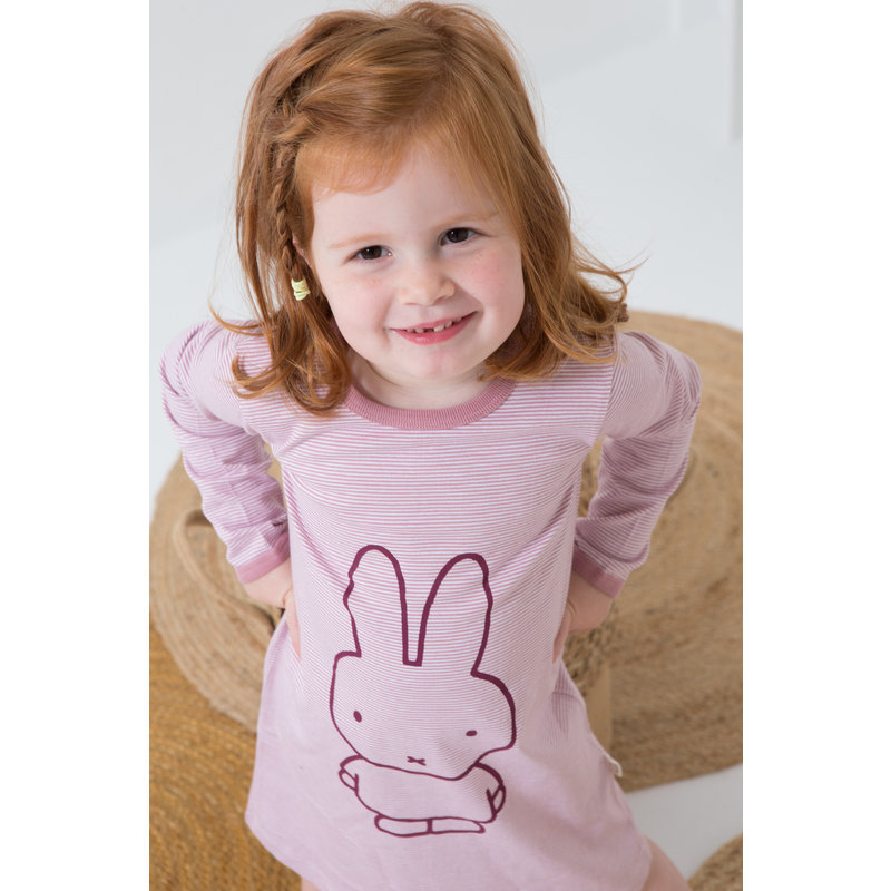 Nightgown stripe pink lm 86