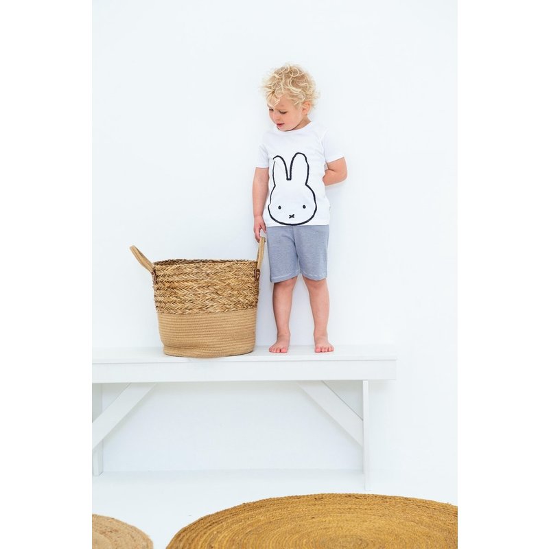 Shortama streep blauw 62-68